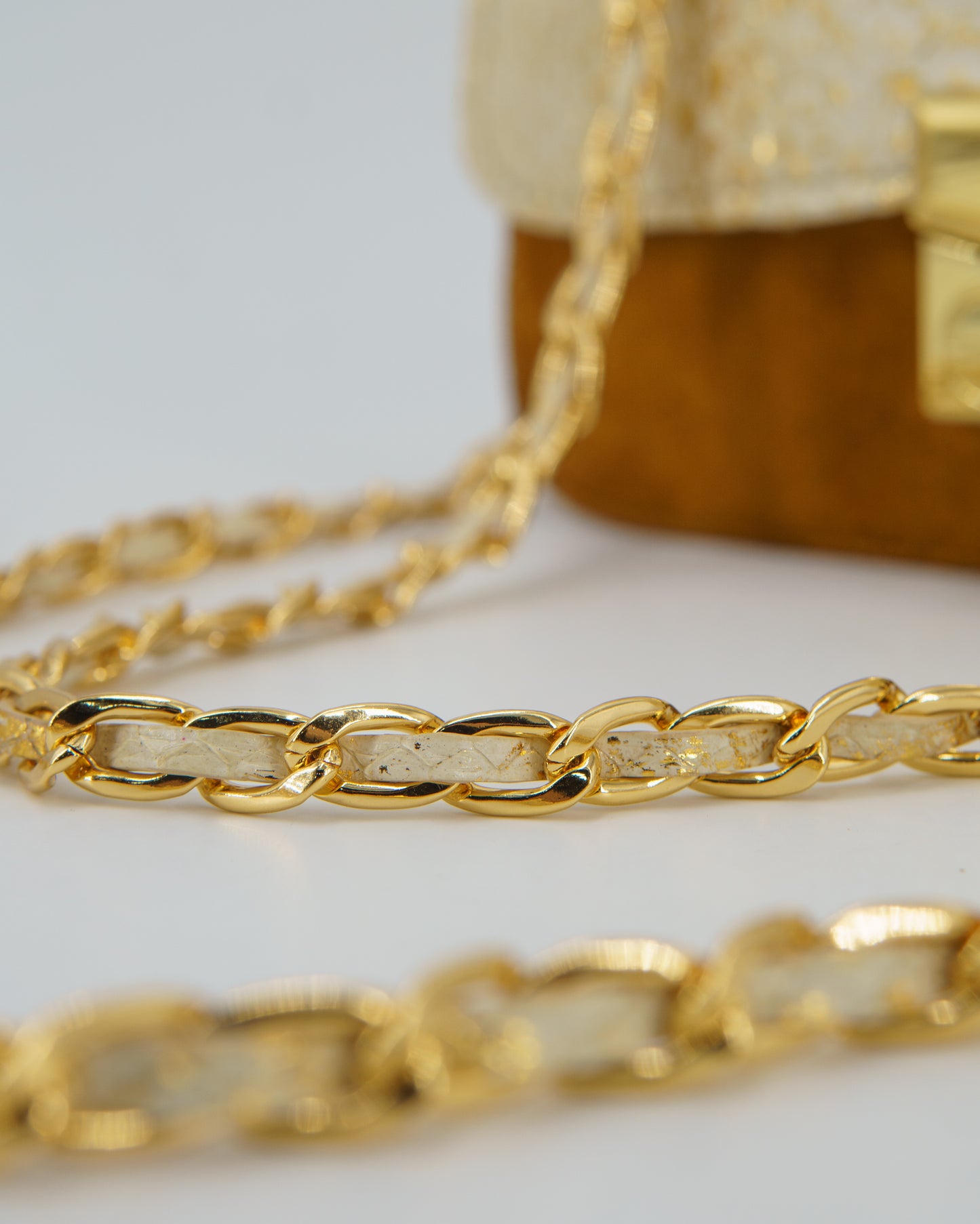 Brun Luxe Python