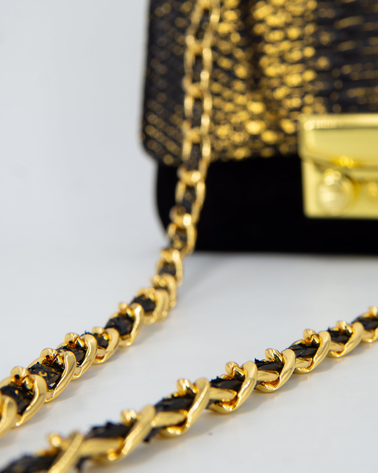 Noir Luxe Python